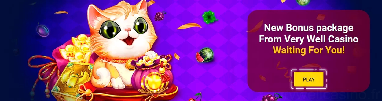 VeryWell Casino Bienvenue